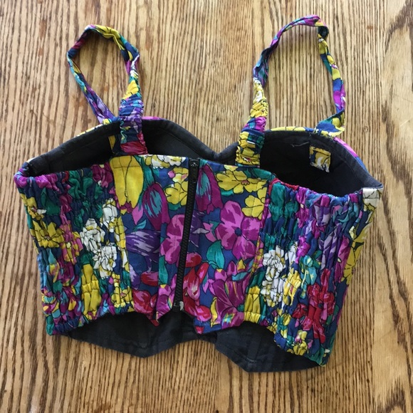 Vintage Bustier Top 🌺 - Picture 2 of 5